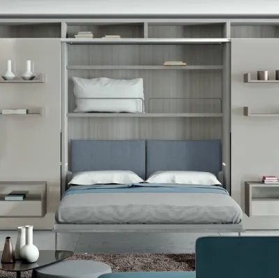 Letto a scomparsa Composizione G07 di Molteni Home Revolution