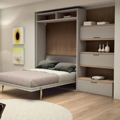 Letto a scomparsa Composizione G11 di Molteni Home Revolution