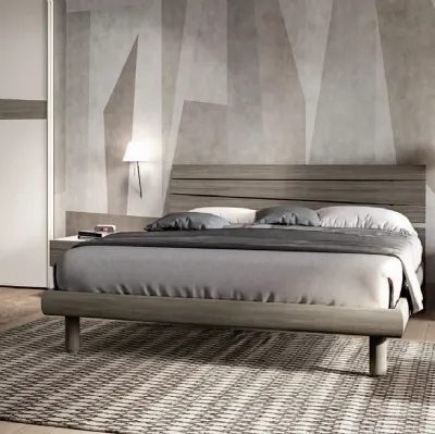 Letto moderno con testiera Mistral di SantaLucia