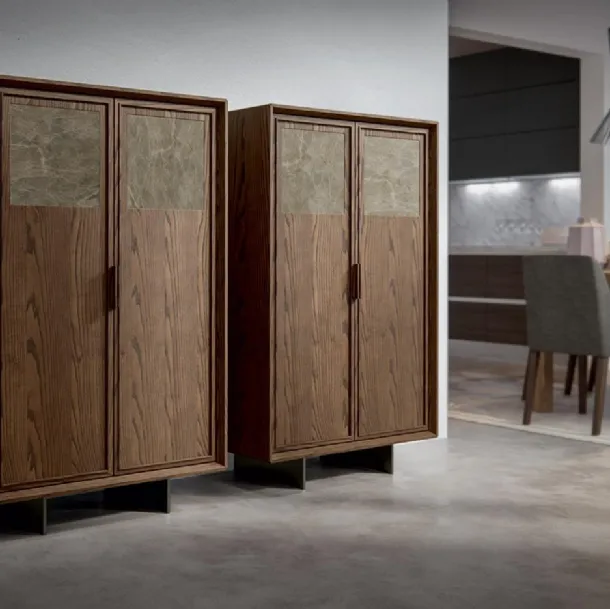 Madia Alta Zenith Zen 002 in legno e laminato di Mobilgam