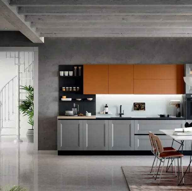 Cucina Classica lineare Asia 03 di Forma Cucine