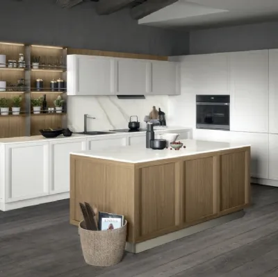 Cucina Classica con isola Bellaria 03 di Forma Cucine