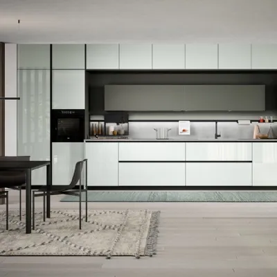 Cucina Moderna lineare Aria Tech 01 di Forma Cucine