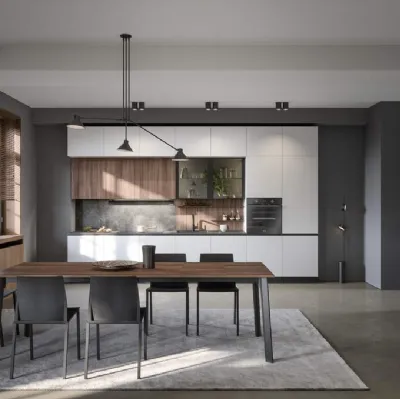 Cucina Moderna lineare Zoe Composizione 01 di Prima Cucine